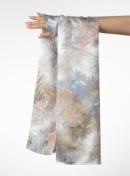 Leaf nature style with brown,blue colors - Image 3