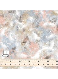 Leaf nature style with brown,blue colors - Image 5