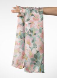 Petal flower style with pink,green colors - Image 3