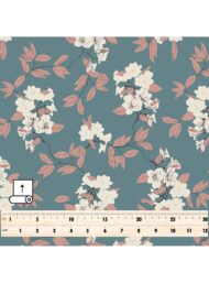 Leaf flower style with pink,white colors - Image 5