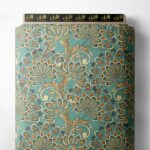 Petal flower style with green,orange colors