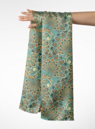 Petal flower style with green,orange colors - Image 3