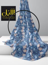 Petal flower style with blue,pink colors - Image 2