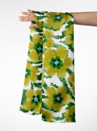 Petal flower style with yellow,green colors - Image 3