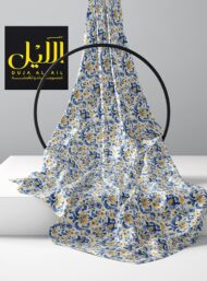 Bloom flower style with blue, yellow colors - Image 2