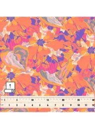 Petal flower style with orange,pink colors - Image 5