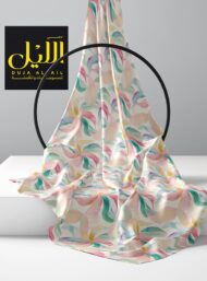 Petal flower style with pink,green colors - Image 2