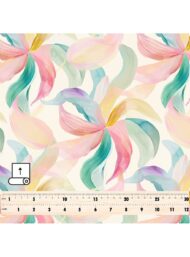 Petal flower style with pink,green colors - Image 5