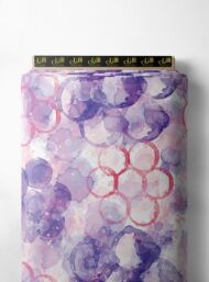 Bloom flower style with purple,pink colors