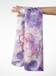 Bloom flower style with purple,pink colors - Image 3