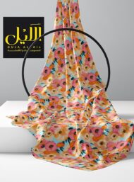 Bloom flower style with pink,orange colors - Image 2