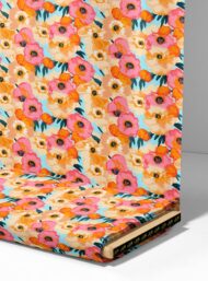 Bloom flower style with pink,orange colors - Image 4