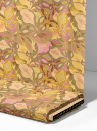 Leaf flower style with brown,pink colors - Image 4