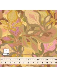 Leaf flower style with brown,pink colors - Image 5