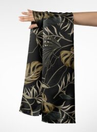 Leaf nature style with black,brown colors - Image 3