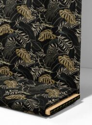 Leaf nature style with black,brown colors - Image 4