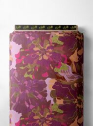 Petal flower style with purple,pink colors