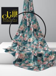 Bloom flower style with pink,green colors - Image 2