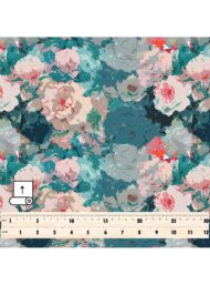 Bloom flower style with pink,green colors - Image 5