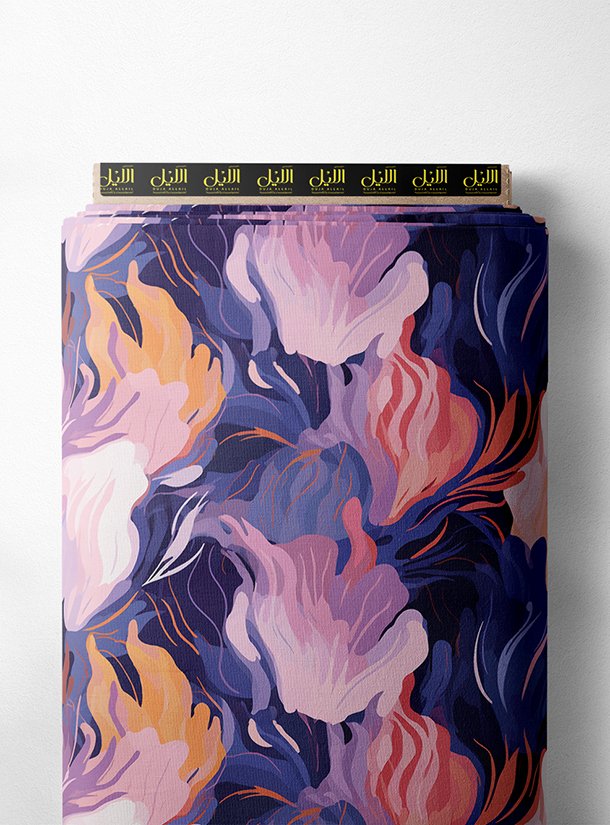 LAI02-0684_1-1.jpg Bloom flower style with pink,purple colors - Image 1