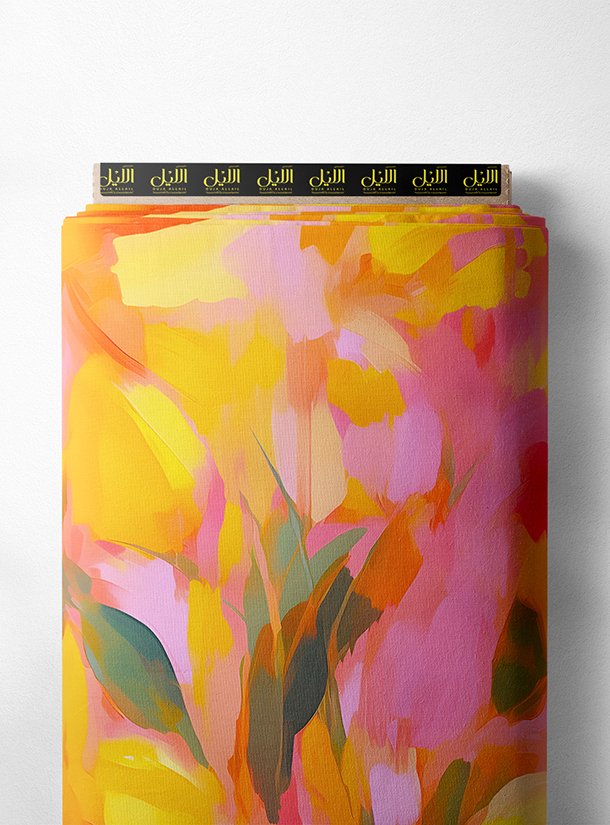 LAI02-0688_1-1.jpg Bloom flower style with yellow,pink colors - Image 1