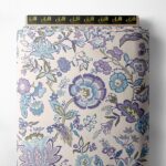 Petal flower style with purple,blue colors