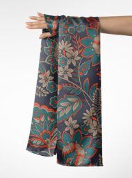 Leaf flower style with red,green colors - Image 3