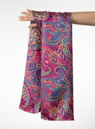 Paisley others style with pink,purple colors - Image 3