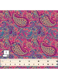 Paisley others style with pink,purple colors - Image 5