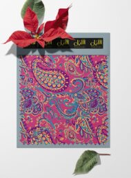 Paisley others style with pink,purple colors - Image 6