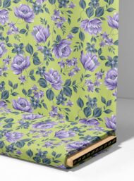 Petal flower style with purple,green colors - Image 4