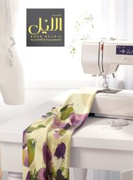 Petal flower style with purple,green colors - Image 7