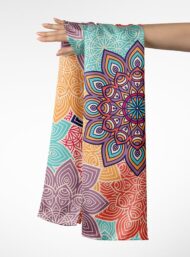 Petal flower style with red,blue colors - Image 3