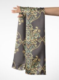 Flower classic style with grey,white colors - Image 3