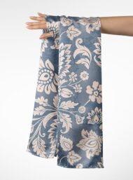 Leaf flower style with blue, white colors - Image 3