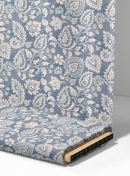 Leaf flower style with blue, white colors - Image 4