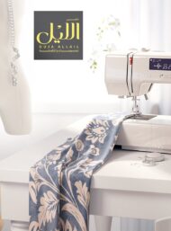 Leaf flower style with blue, white colors - Image 7