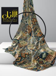 Pattern others style with brown,blue colors - Image 2