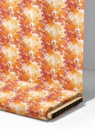 Leaf flower style with red,orange colors - Image 4