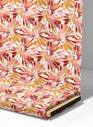 Petal flower style with red,orange colors - Image 4