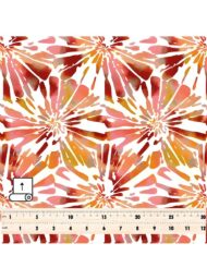 Petal flower style with red,orange colors - Image 5