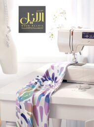 Bloom flower style with purple,blue colors - Image 7