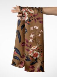 Petal flower style with brown,red colors - Image 3