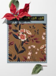 Petal flower style with brown,red colors - Image 6
