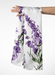 Bloom flower style with purple,green colors - Image 3