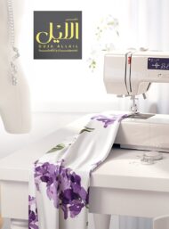 Bloom flower style with purple,green colors - Image 7