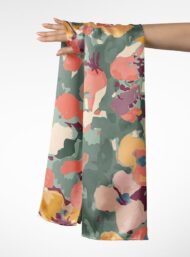 Bloom flower style with pink,yellow colors - Image 3