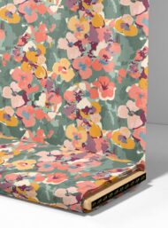 Bloom flower style with pink,yellow colors - Image 4