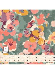 Bloom flower style with pink,yellow colors - Image 5