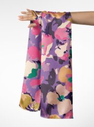 Bloom flower style with pink,purple colors - Image 3